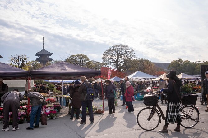 Kyoto Flea Market Cultural Exchange with English Learners - Value at $13.01 Per Person