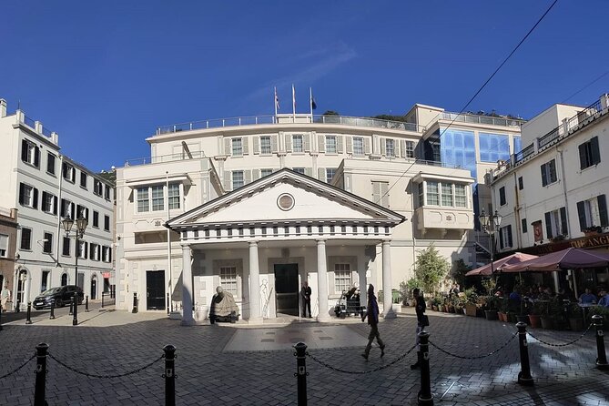 Legends of Gibraltar: Self-Guided Story Puzzle Walk - Main Street sights: the Post Office and Garrison Library