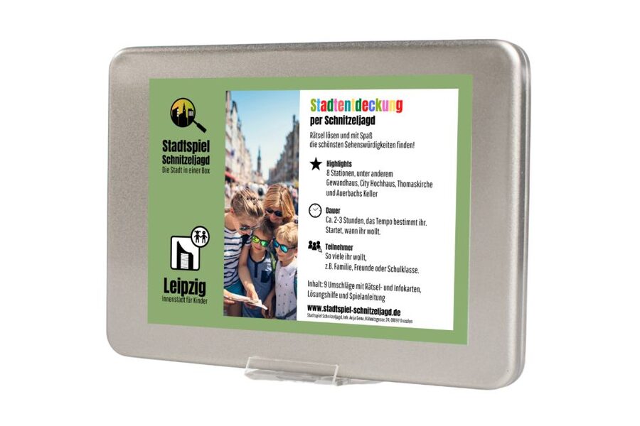 Leipzig: Scavenger Hunt Self-Guided Tour for Children - Key points at a glance