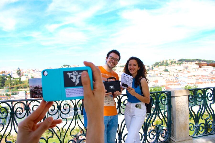 Lisbon: Old Town Immersive Escape Game with Live Actors - Adding Lisbon pastries to the case