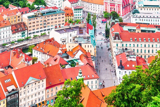 Ljubljana Scavenger Hunt and Highlights Self Guided Audio Tour - Central Market and local food suggestions