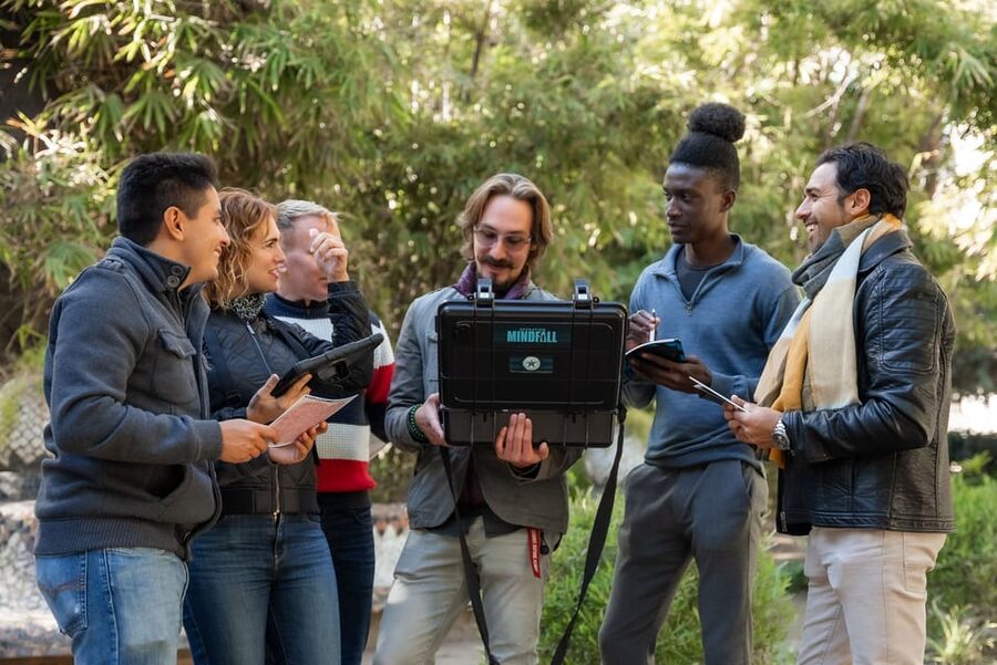 Malaga: Outdoor Escape Game Operation Mindfall - Solving riddles with gadgets and augmented reality
