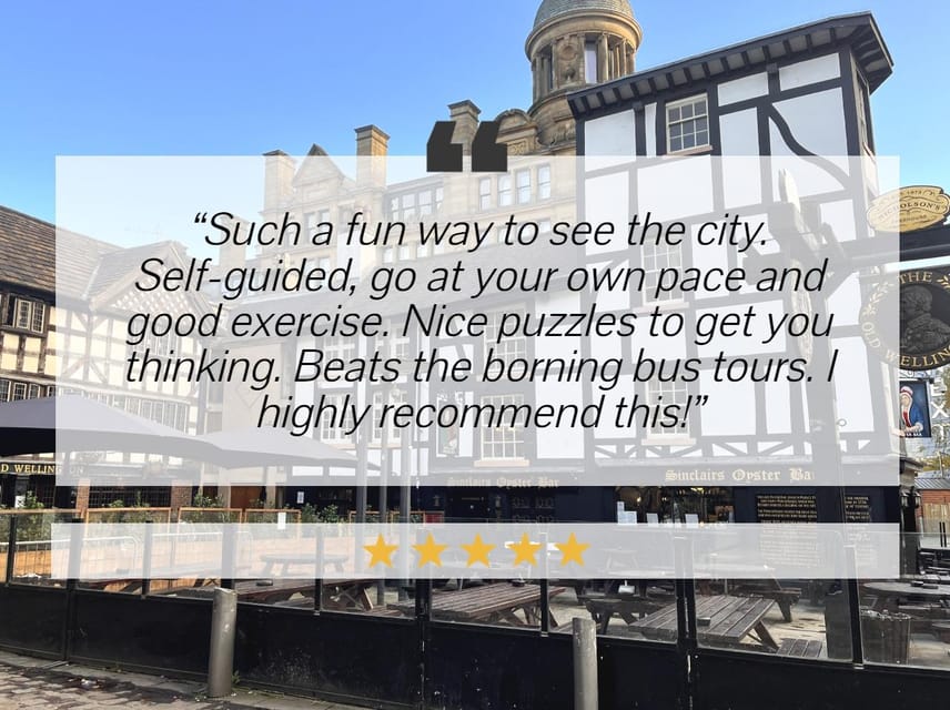 Manchester: City Walking Tour & Exploration Game - Final verdict: a good-value city game with limits
