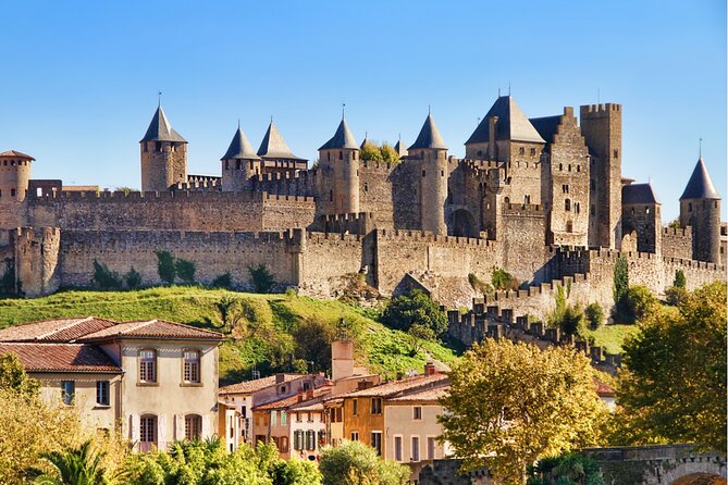 Medieval Carcassonne: Interactive Ghost Story & City Game - Porte de l’Aude and the approach to the Cité