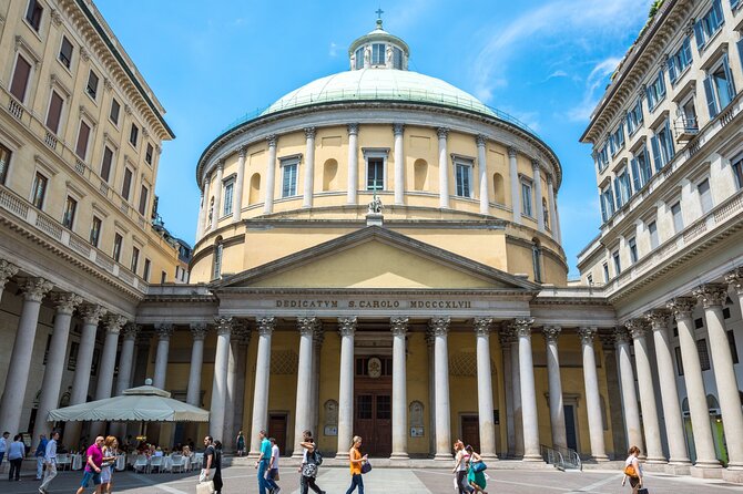 Milan Scavenger Hunt and Best Landmarks Self Guided Tour - Basilica di SantEustorgio adds a quieter stop