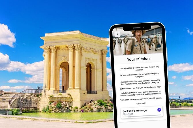 Montpellier City Exploration Game and Tour on your Phone - How the Montpellier phone game works