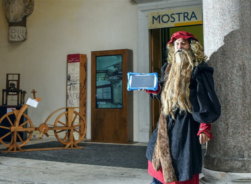 Mostra Leonardo Da Vinci: Rome Treasure Hunt Game - What the outdoor challenges add to Rome