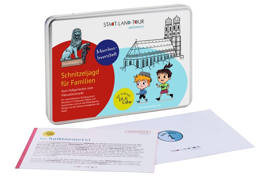 Munich: Self-guided sightseeing scavenger hunt for families - Why this Munich family game works