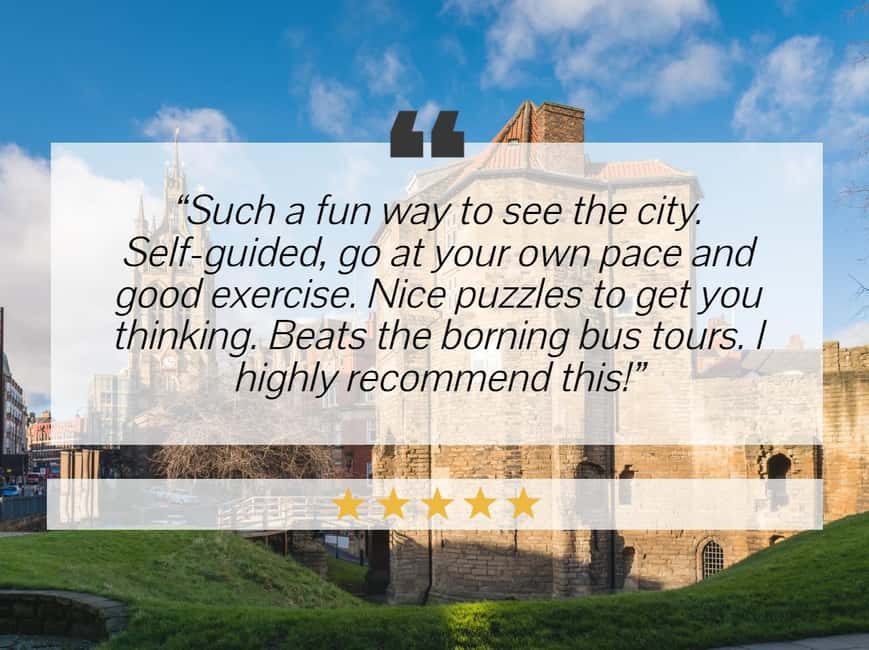 Newcastle: City Walking Tour & Exploration Game - The puzzle system has real strengths and weak spots