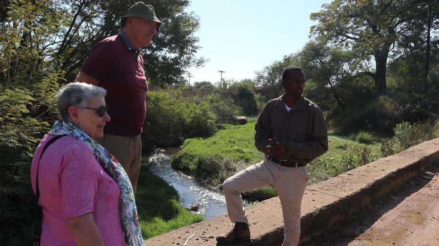 No. 1 Ladies Detective Agency Literary Tour : Gaborone Tour - Passing the University of Botswana