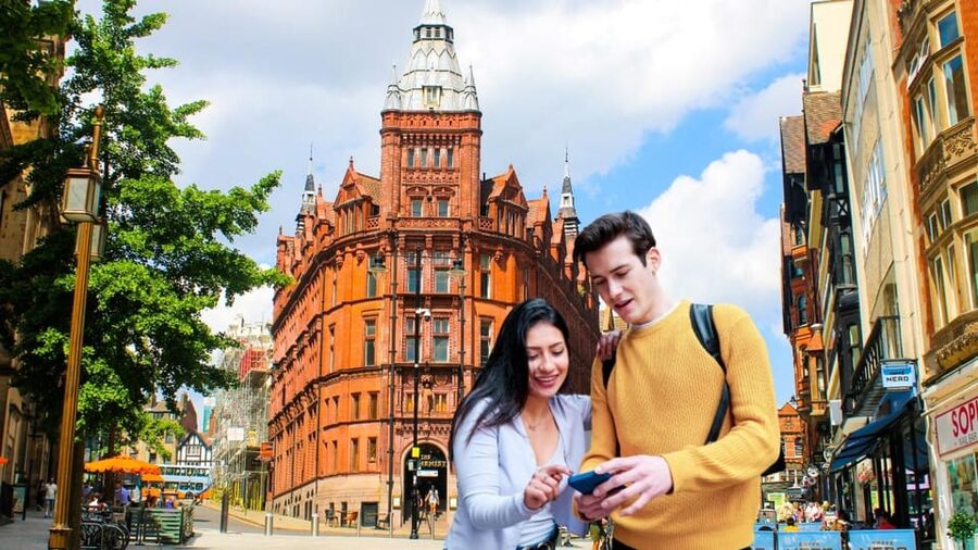 Nottingham: City Walking Tour & Exploration Game - Starting beside the Left Lion in Old Market Square
