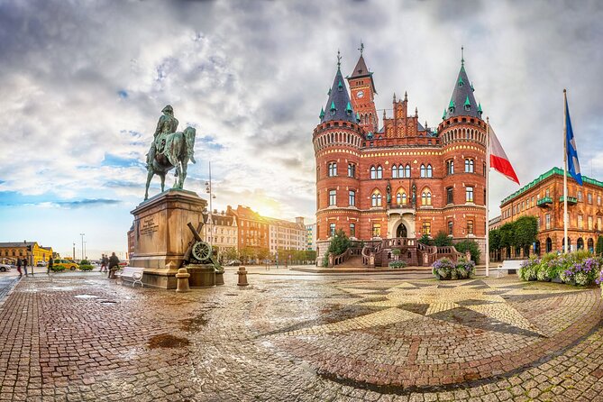 Old Town Helsingborg: Exploration Game and Self-Guided Tour - Helsingborg City Hall and the central streets