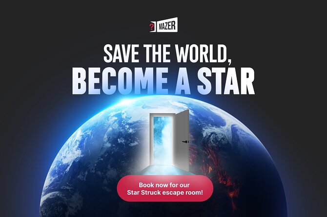 One-hour Private Star Struck Escape Room Gaming in London - What the one-hour session is meant to feel like