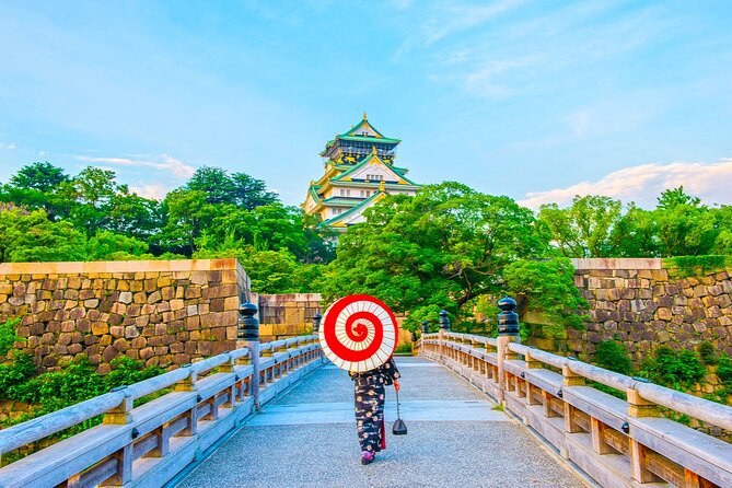 Osaka Food Quest: Self-Guided Culinary & History Adventure - Ebisu Bridge begins the food trail
