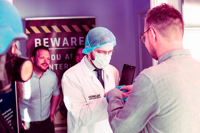 Outbreak Escape Room - What happens during the two-hour visit