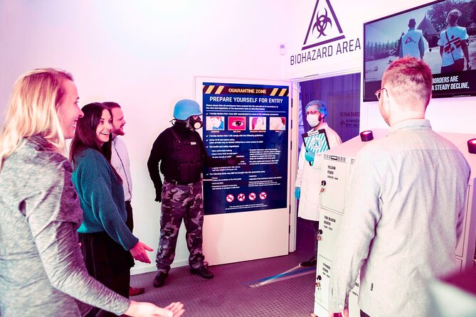 Outbreak Escape Room - The room design and atmosphere