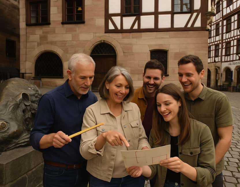 Outdoor Escape Game with Mystery Backpack in Nuremberg: Dürer's Legacy - Twelve puzzles across the old town