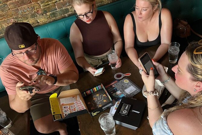 Outdoor Escape Room in Kansas City - the Garment District - Following six suspects through Kansas City