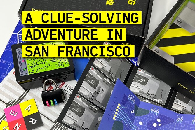 Outdoor Escape Room in San Francisco - SOMA/Embarcadero - How the physical box and app work together