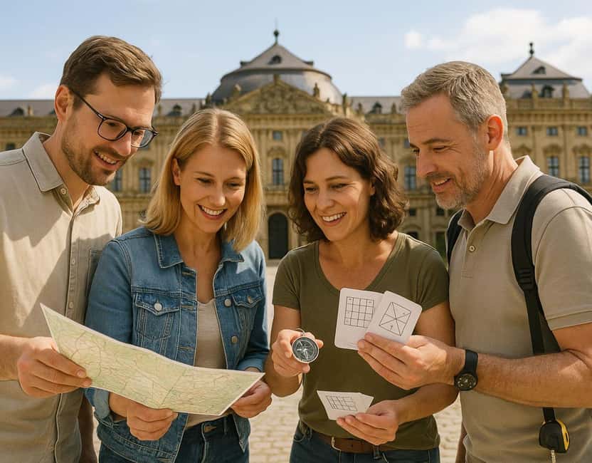 Outdoor Escape Tour – Puzzle Backpack Würzburg: The Lost Plan - What happens inside the investigative backpack