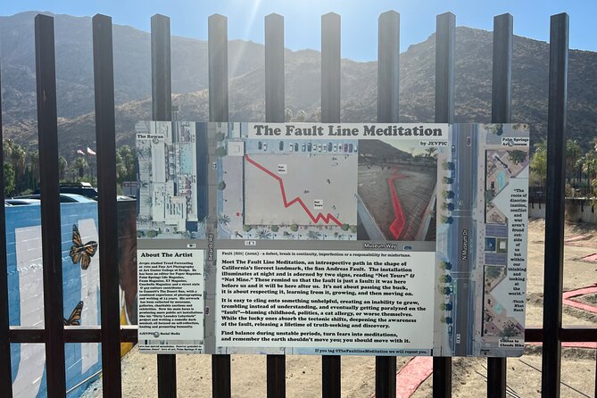 Palm Springs Shuffle Scavenger Hunt - Fountain of Life: a scenic first checkpoint