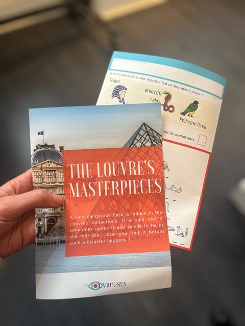 Paris Louvre : Private Treasure Hunt for Families or groups - Venus de Milo and a fifteen-minute challenge