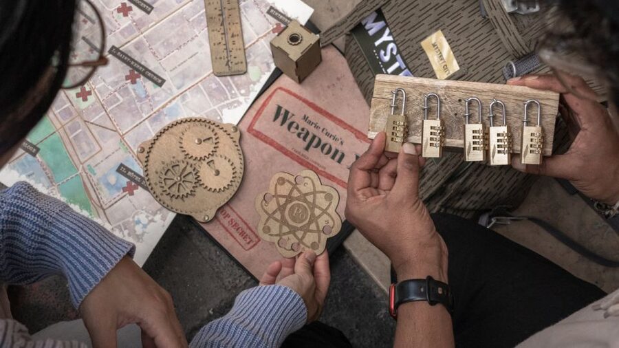 Paris: Treasure Hunt & Walking Tour "Secret Weapon X" - Working With Maps, Books, Boxes, and Tools