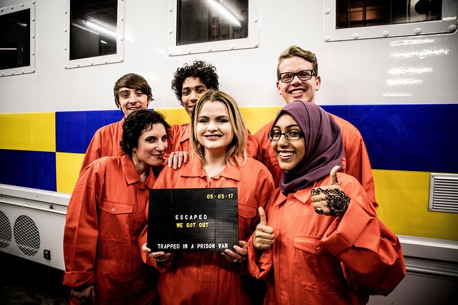 Private Prison Van Escape Game - London Immersive Experience - Who should think twice before booking?