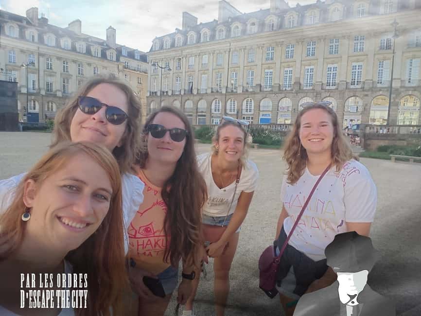 Rennes: Outdoor Escape Game - By Order Of The Peaky Renners - Meeting the Peaky Renners at Place des Lices