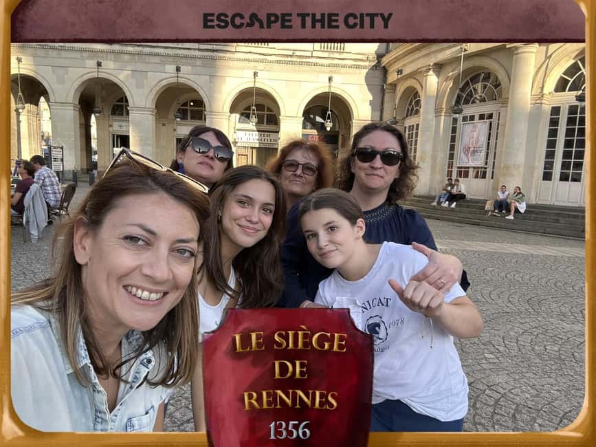 Rennes: Outdoor Escape Game - Le Siège de Rennes - How the puzzle route works