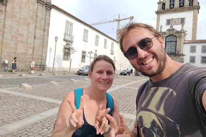 Roman Heritage of Braga: Self-Guided Puzzle Adventure - Street clues on R. Andrade Corvo and Rua da Violinha