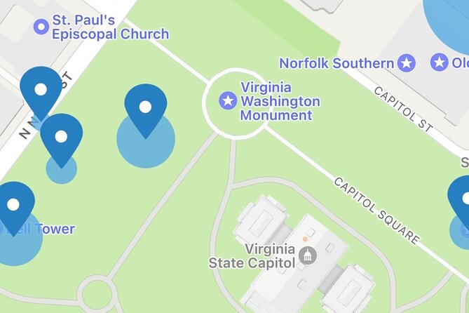 Scavenger Hunt in Downtown Richmond / Capitol Square - Capitol Square Park and Richmond’s civic center
