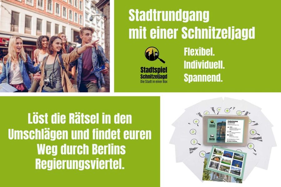 Scavenger Hunt through Berlin's Government District - Key points for planning your Berlin hunt