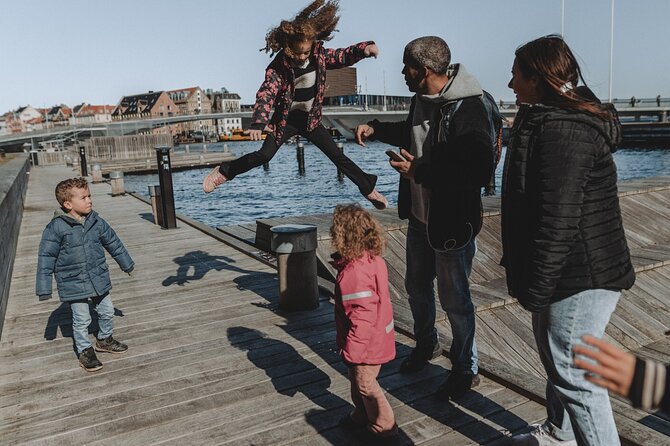 Self-guided Treasure Hunt Tour in Copenhagen - Build a Spaceship - Asiatisk Plads shifts the story toward the harbor
