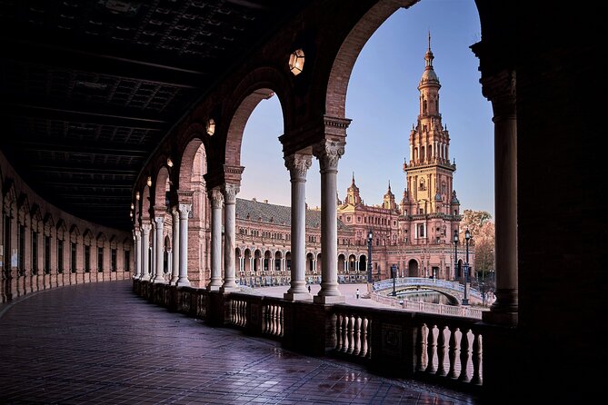 Seville Scavenger Hunt and Highlights Self Guided Audio Tour - Stop 2: Plaza de España, Seville’s grandest outdoor set piece