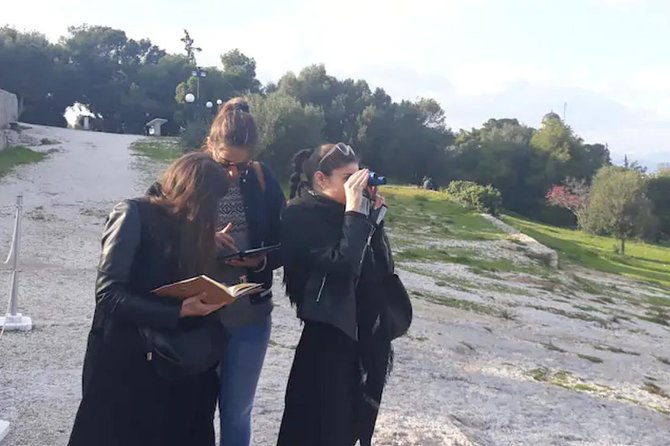 The Acropolis Treasure Hunt: Licensed Guide + Interactive Puzzles - Following clues around the Acropolis