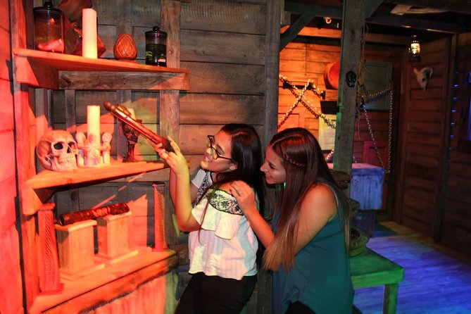 The Cursed: Voodoo Theme Escape Room by Extreme Escape San Antonio - Solving Haddie’s spell before the clock wins
