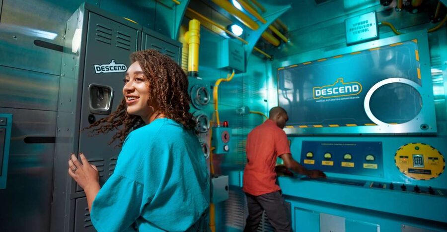 The Escape Game in the Gaslamp Quarter in San Diego - Choosing between five named adventures