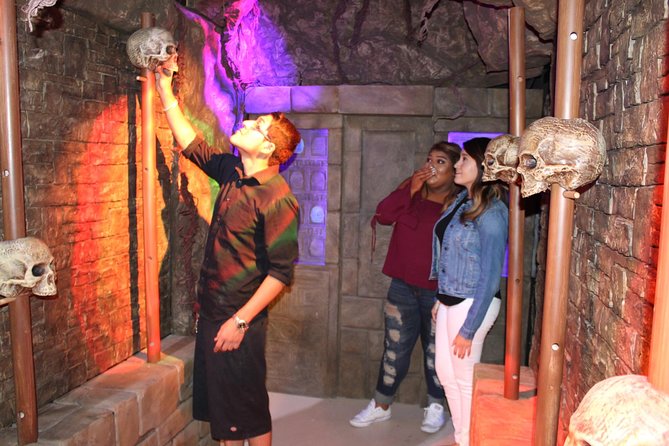 The Lost Tomb: Hidden Temple Theme Escape Room at Extreme Escape San Antonio - Entering the Mayan temple at Stone Oak