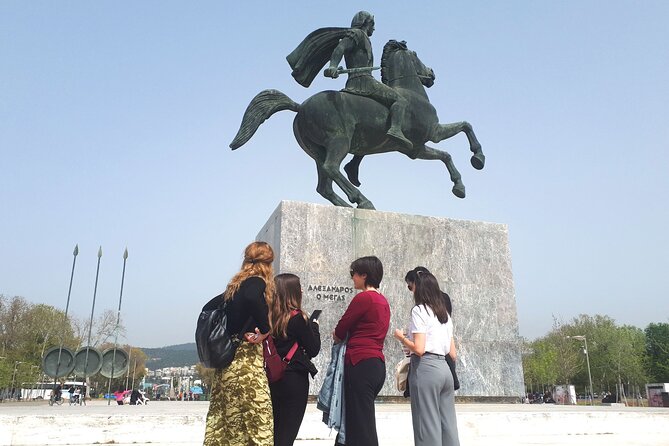 Thessaloniki Private Treasure Hunt & Tour w Food Stops - Starting at the Venizelos Statue