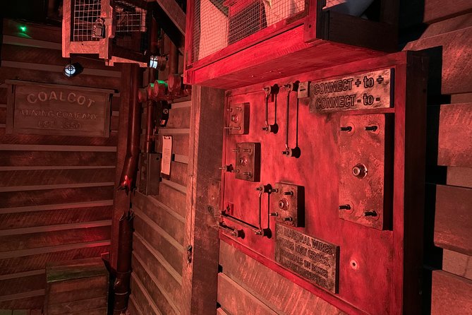 Trapped Below: Underground Escape Room Adventure at Extreme Escape San Antonio - The elevator sets the tone