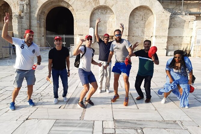 Treasure Hunt Around Acropolis— Private Group - The historical side of the activity