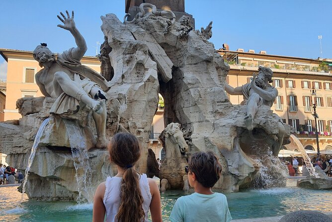 Trevi Pantheon and Spanish Steps Treasure Hunt for Kids & Families in Rome - Meeting at the Spanish Steps area