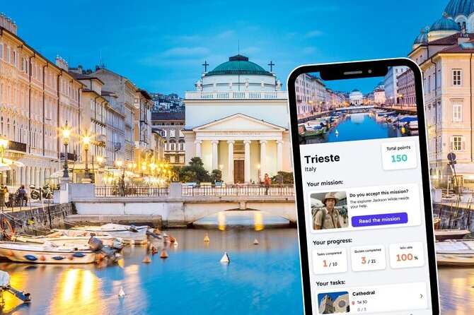 Trieste Exploration Game and City Tour on your Phone - Key points to know before you start