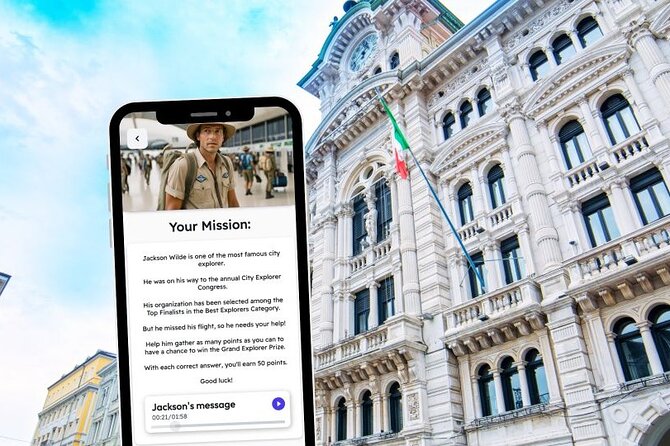 Trieste Exploration Game and City Tour on your Phone - Saint Giusto Castle and the Roman foundations