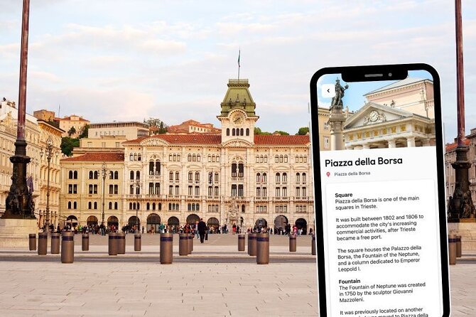 Trieste Exploration Game and City Tour on your Phone - Piazza dell’Unita d’Italia and Trieste’s public face