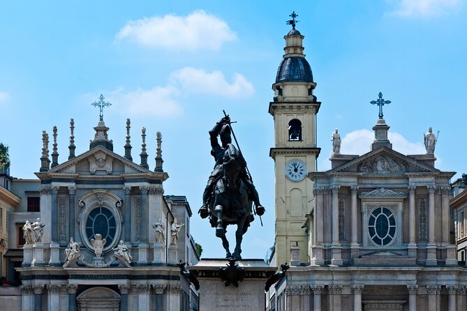 Turin Scavenger Hunt and Highlights Self Guided Audio Tour - Piazza Solferino and the Egyptian Museum puzzle