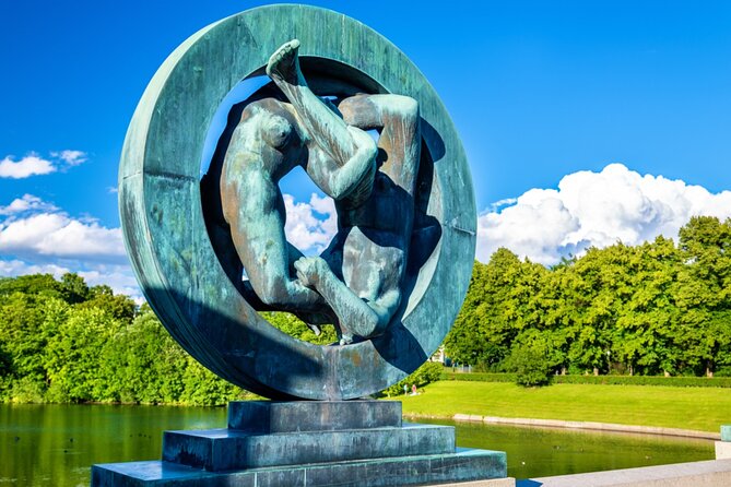 Vigeland Alien Threat in Oslo Exploration Game and Tour - Girl with Serpent at the circus tent