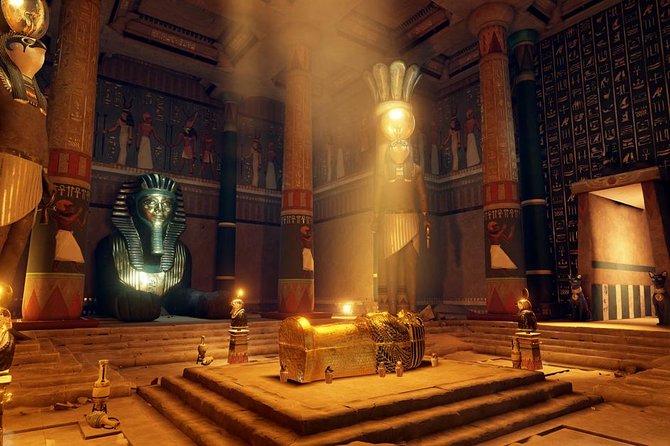 Virtual Room - 40-50min VR Escape Game Adventure for 2+ Players - Ancient Egypt, the Moon Landing, and the Puzzle Flow
